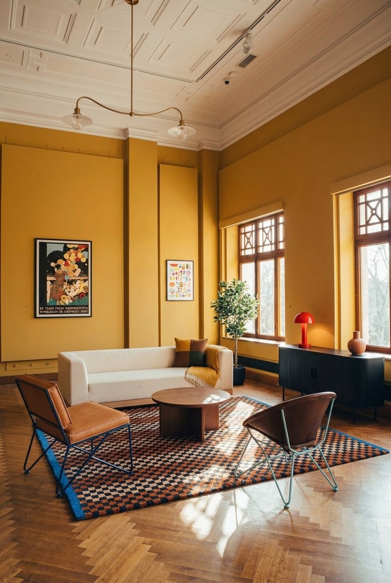 Vibrant Heritage Pop, a room made over by romy
